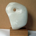 Alopecosa carved from alabaster